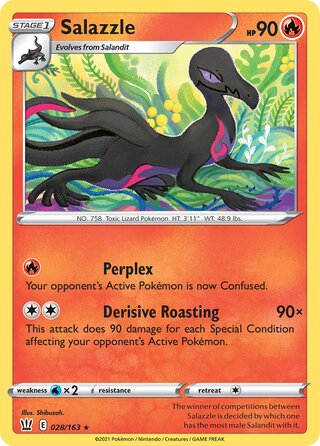 Salazzle 028/163 - Battle Styles