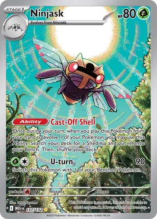 Ninjask 137/132 - Mega Evolution Base