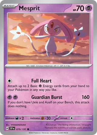 Mesprit 079/191 - Surging Sparks