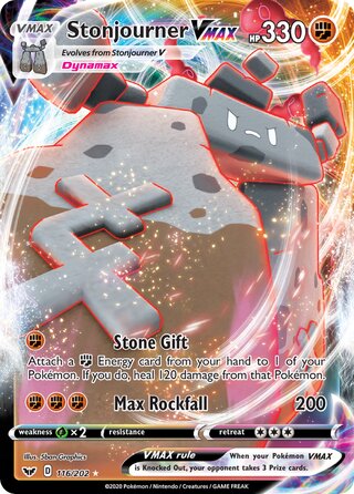 Stonjourner VMAX 116/202 - Sword & Shield Base