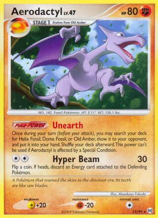 Aerodactyl 13/99 - Arceus