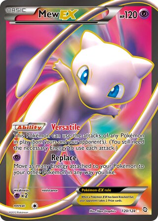 Mew-EX 120/124 - Dragons Exalted