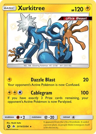 Xurkitree SV14/SV94 - Hidden Fates