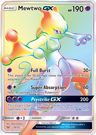 Mewtwo-GX 76/73 - Shining Legends