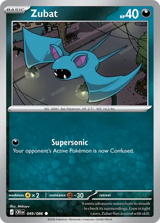 Zubat 049/086 - Chaos Rising