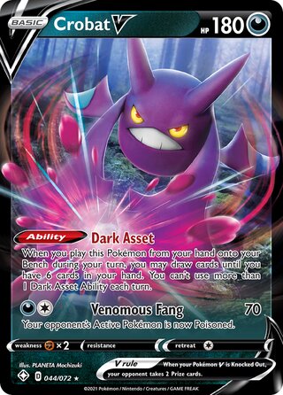 Crobat V 044/072 - Shining Fates