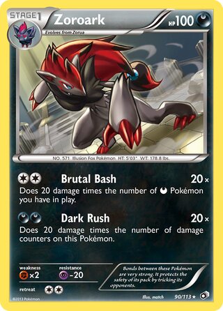 Zoroark 90/113 - Legendary Treasures