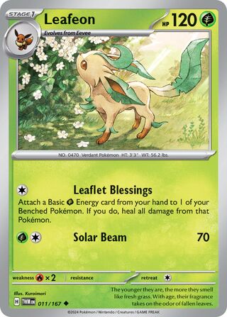 Leafeon 011/167 - Twilight Masquerade
