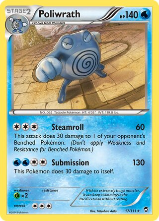Poliwrath 17/111 - Furious Fists