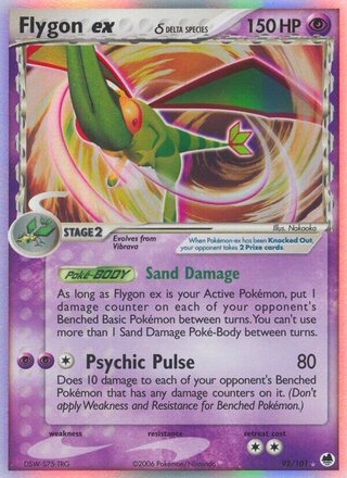 Flygon ex 92/101 - Dragon Frontiers