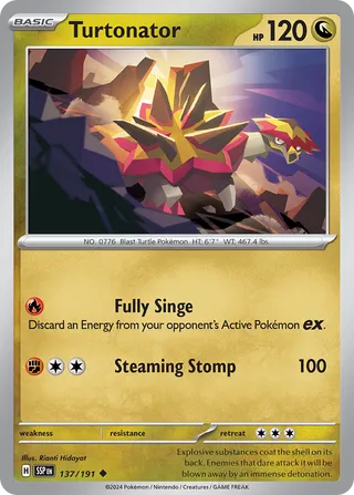 Turtonator 137/191 - Surging Sparks