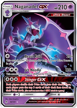 Naganadel-GX 56/131 - Forbidden Light