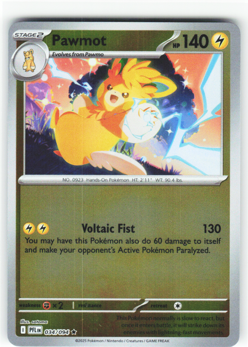 Pawmot 034/094 - Phantasmal Flames - NM (ID: 53133548669321) - front