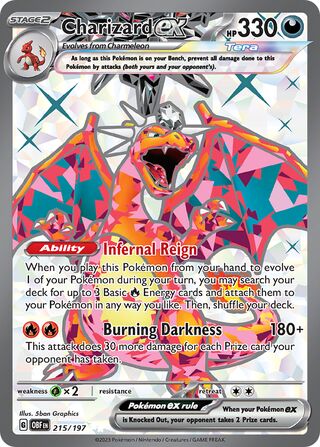 Charizard ex 215/197 - Obsidian Flames