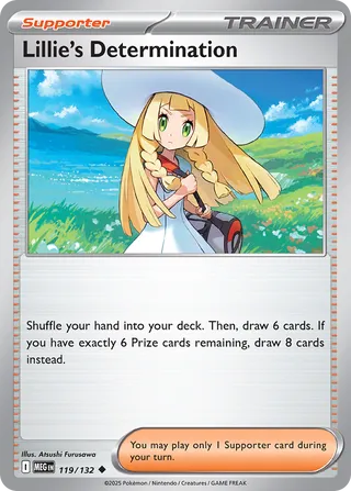 Lillie's Determination 119/132 - Mega Evolution Base