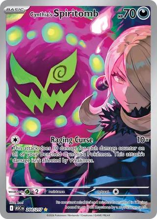 Cynthia's Spiritomb 244/217 - Ascended Heroes