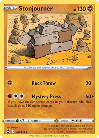 Stonjourner 101/195 - Silver Tempest