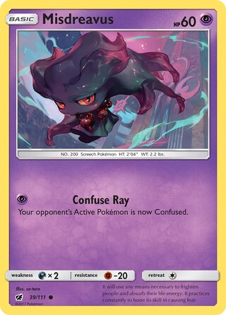 Misdreavus 39/111 - Crimson Invasion