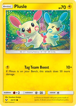 Plusle 33/73 - Shining Legends