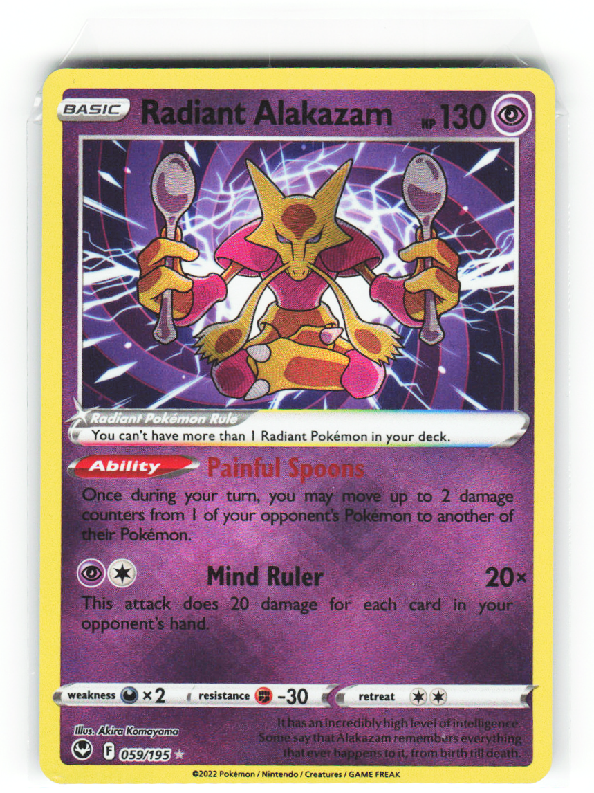Radiant Alakazam 059/195 - Silver Tempest