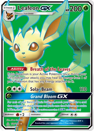 Leafeon-GX 139/156 - Ultra Prism