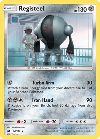 Registeel 68/111 - Crimson Invasion