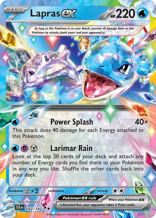 Lapras ex 032/142 - Stellar Crown