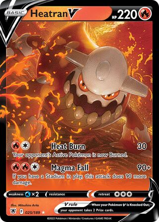 Heatran V 025/189 - Astral Radiance