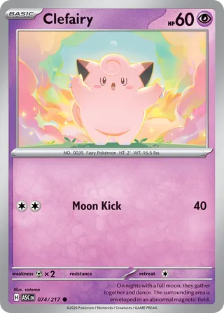 Clefairy 074/217 - Ascended Heroes