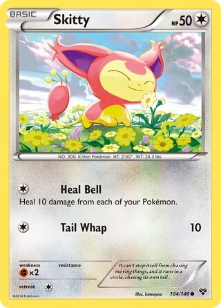 Skitty 104/146 - XY Base