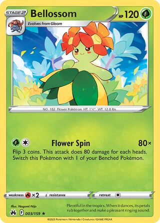 Bellossom 003/159 - Crown Zenith