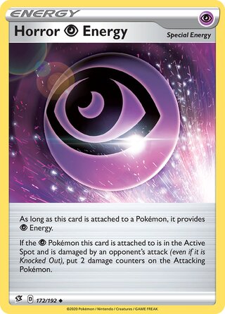 Horror Psychic Energy 172/192 - Rebel Clash