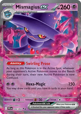 Mismagius ex 036/094 - Phantasmal Flames