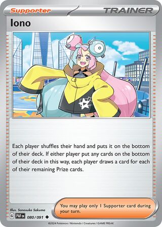 Iono 080/091 - Paldean Fates