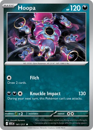 Hoopa 141/217 - Ascended Heroes