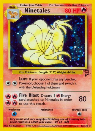 Ninetales 13/130 - Base Set 2
