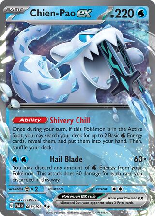 Chien-Pao ex 061/193 - Paldea Evolved