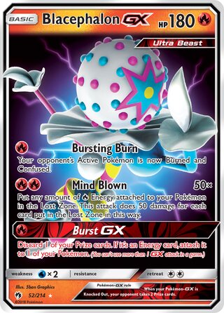 Blacephalon-GX 52/214 - Lost Thunder