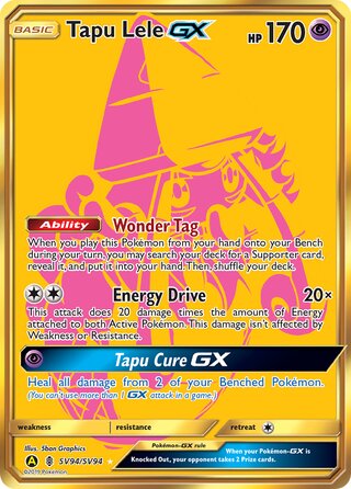 Tapu Lele-GX SV94/SV94 - Hidden Fates