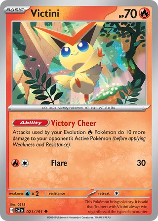 Victini 021/191 - Surging Sparks