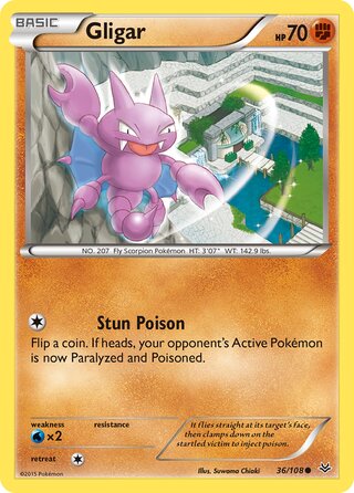 Gligar 36/108 - Roaring Skies