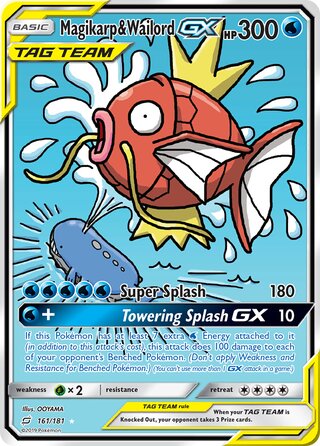 Magikarp & Wailord-GX 161/181 - Team Up