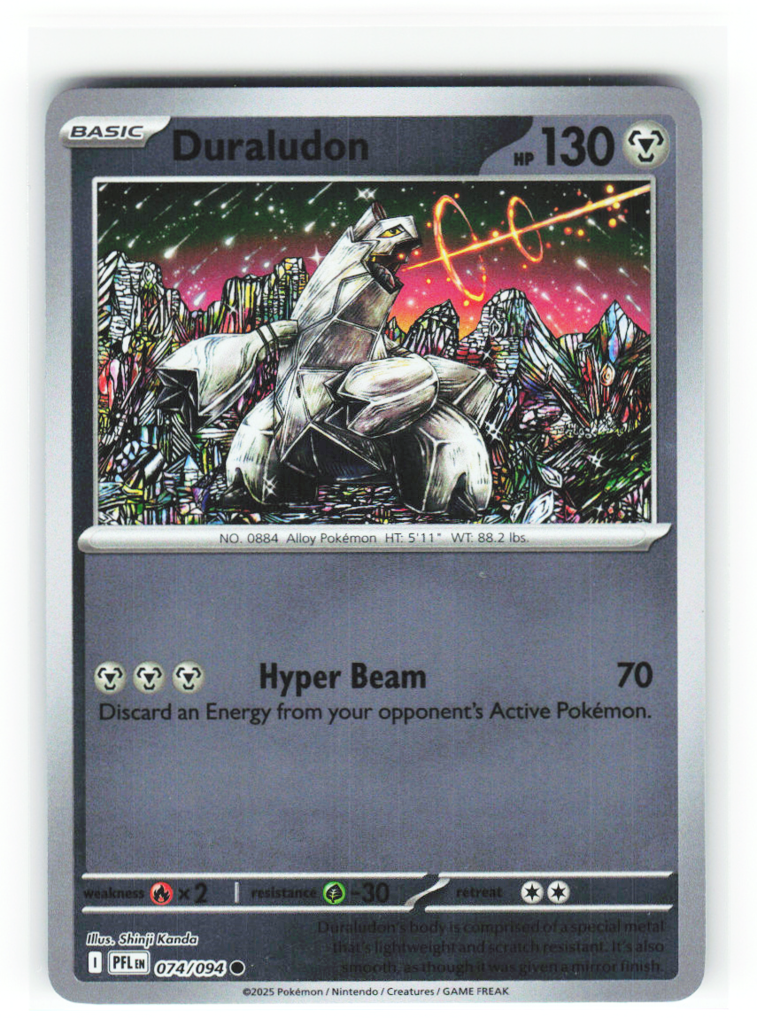 Duraludon 074/094 - Phantasmal Flames - NM (ID: 53134931762620) - front