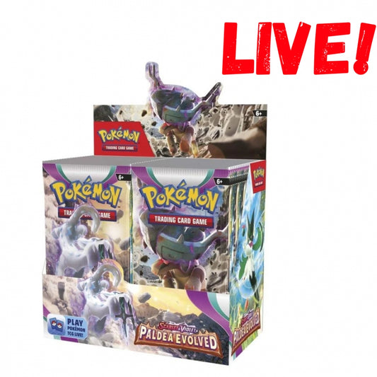 Paldea Evolved Booster Box *Live*