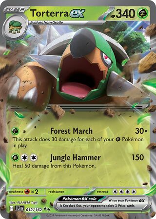 Torterra ex 012/162 - Temporal Forces