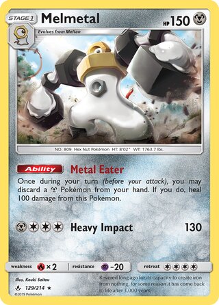 Melmetal 129/214 - Unbroken Bonds