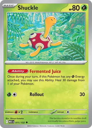 Shuckle 011/132 - Mega Evolution Base