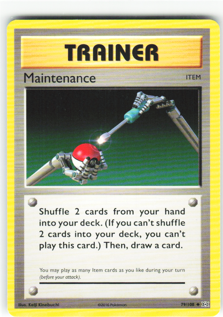 Maintenance 79/108 - Evolutions