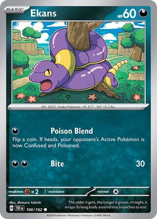Ekans 100/162 - Temporal Forces