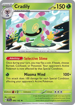 Cradily 006/142 - Stellar Crown